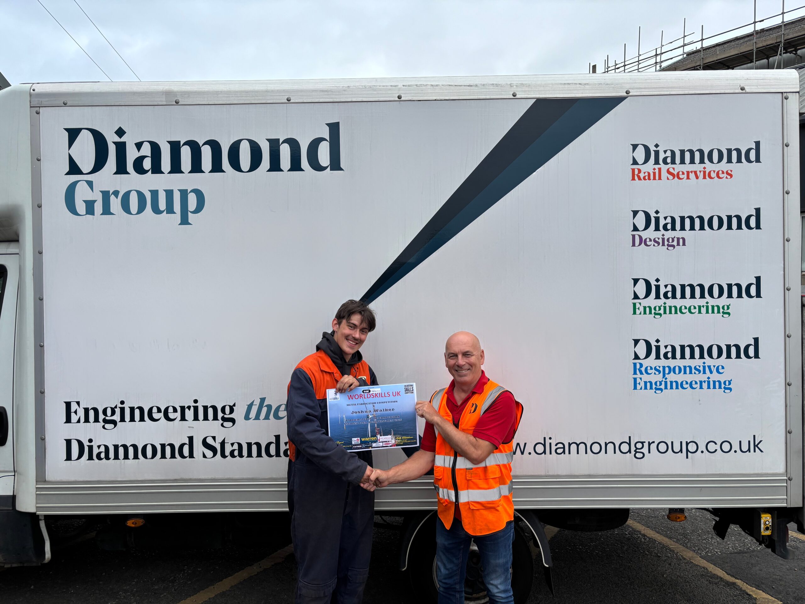 Diamond Engineering’s Josh Walker competes in WorldSkills UK competition